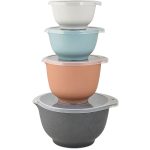 Rosti Margretheskål 8 Delar - Bunkar & skålar Melamin Pebble
