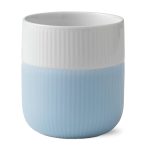 Royal Copenhagen Fluted Contrast Mugg 33 Cl - Kaffekoppar Porslin Ljusblå