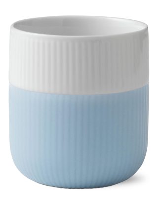 Royal Copenhagen Fluted Contrast Mugg 33 Cl - Kaffekoppar Porslin Ljusblå