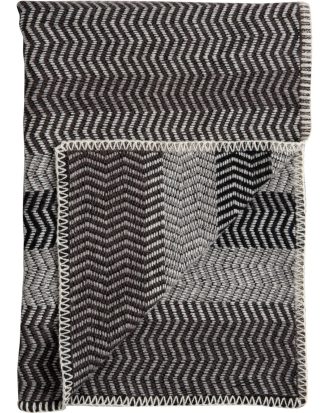 Røros Tweed Fri Ullpläd 150x200 Cm Grey Day - Plädar & Filtar Lammull Grå