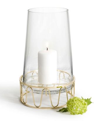 Sagaform Ljuslykta 28 Cm - Ljuslyktor Guld