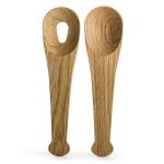 Sagaform Nature Salladsset 24cm - Salladsbestick Trä