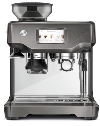 Sage Barista Touch Espressomaskin - Espressomaskiner & Tillbehör Rostfritt Stål Grå