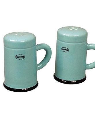 Salt och pepparkar i retrostil - Blå