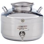 Vattentank 10 liter rostfri sansone