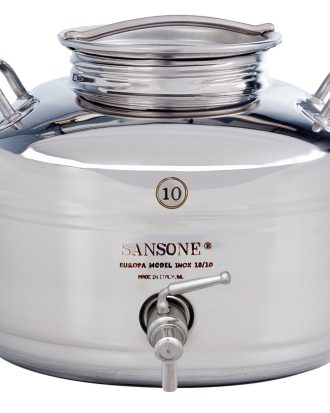 Vattentank 10 liter rostfri sansone