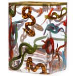 Seletti Snakes Vas 10x14 Cm - Vaser Glas Klar