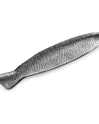 Serax Fiskbricka L - Skålar & Uppläggningsfat Aluminium Grå