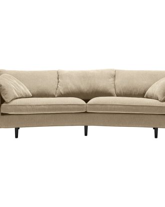 Sits Julia Soffa 3- Xl Rund Lcv 153 Svart / Moss 7 - 3-sits soffor Cold Beige