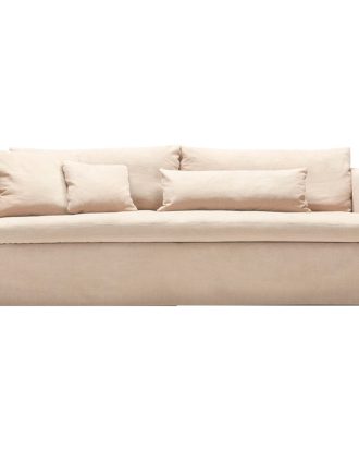 Sits Lill 3-soffa Lc 138 Lång Kappa Caleido 1419 Natur - 3-sits soffor