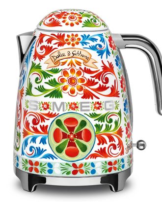 Smeg Dolce & Gabbana Vattenkokare 1,7 L - Vattenkokare Rostfritt Stål Vit