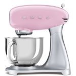 Smeg Köksmaskin Smf02 4,8 L Pastellrosa - Matberedare & Assistenter Aluminium Pastel Pink