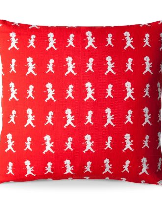 Solstickan Kuddfodral 50x50 Cm - Prydnadskuddar & Fodral Bomull Röd