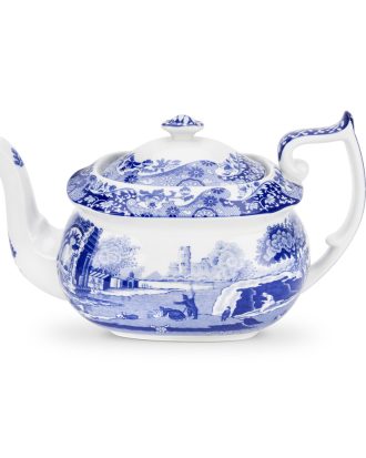 Spode Blue Italian Tekanna 1100 Ml - Tebryggare & Tekannor Mix