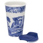 Spode Blue Italian Mugg To Go 0.23l - Termosmuggar Porslin Blå