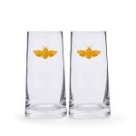 Spode Creatures Of Curiosity Highball 2-pack - Highballglas & Longdrinkglas Glas Klar