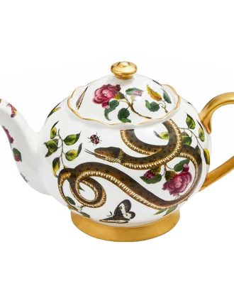 Spode Creatures Of Curiosity Snake Tekanna 1,1 L - Tebryggare & Tekannor Benporslin Multi