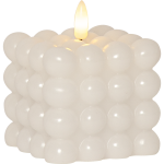 Star Trading Flamme Dot Blockljus Led - Dekorationsbelysning Vax Vit