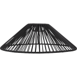 Star Trading Vide Lampskärm 38 Cm - Utomhusbelysning Konstrotting Svart