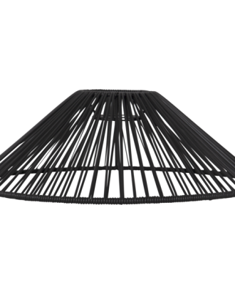 Star Trading Vide Lampskärm 38 Cm - Utomhusbelysning Konstrotting Svart