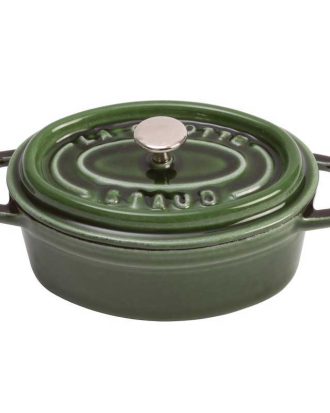 Staub Oval Gryta i 4,2 L - Grytor Gjutjärn Grön