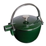 Staub Rund Tekanna i 1,15 L - Tebryggare & Tekannor Gjutjärn Grön