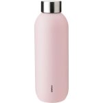 Stelton Keep Cool Termosflaska 0,6 L - Termosar Rostfritt Stål Soft Rose