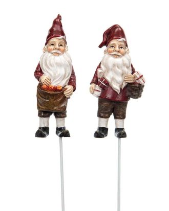 Tomte stick Äpple 2 pack 7 cm