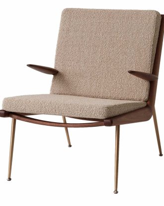 &Tradition Boomerang Hm2 Loungestol Valnöt / - Fåtöljer Trä Karakorum 003