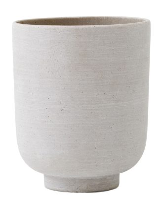 &Tradition Collect Sc70 Kruka Ø15x18 Cm - Krukor Polystone Silver