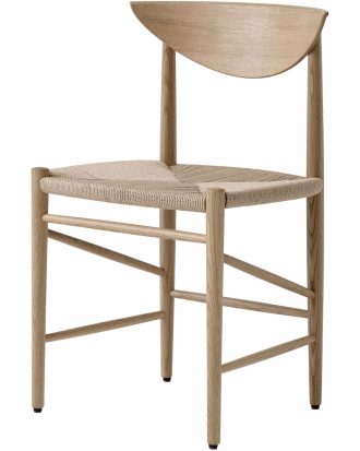 &Tradition Drawn Hm3 Stol - Stolar Fanér Vitoljad Ek