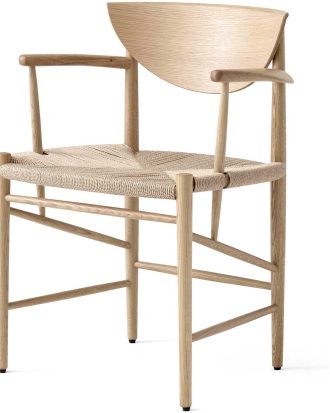 &Tradition Drawn Hm4 Stol - Stolar Fanér Vitoljad Ek