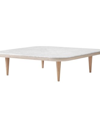 &Tradition Fly Soffbord Scll Oljad / Marmor - Soffbord Ek Vit