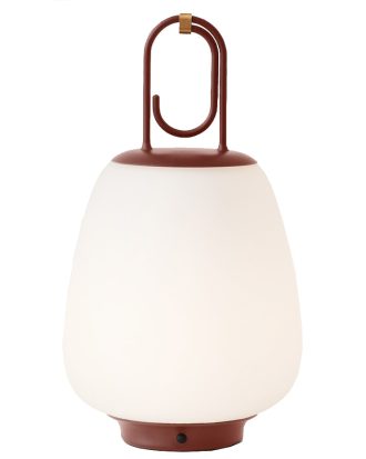 &Tradition Lucca Lampa Portabel Utomhus Sc51 - Utomhusbelysning Mässing Maroon