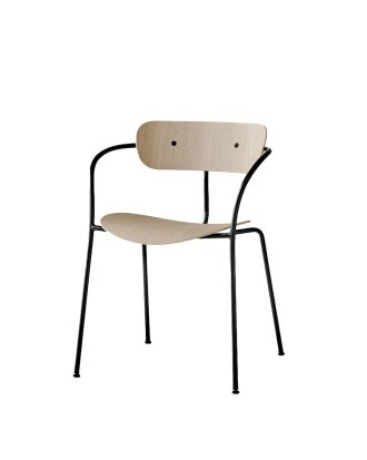 &Tradition Pavilion Av2 Stol Lackad - Stolar Stål Ek