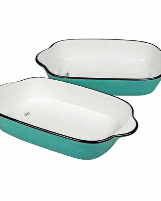 Ugnsformar 2 set Cabanaz - Blå