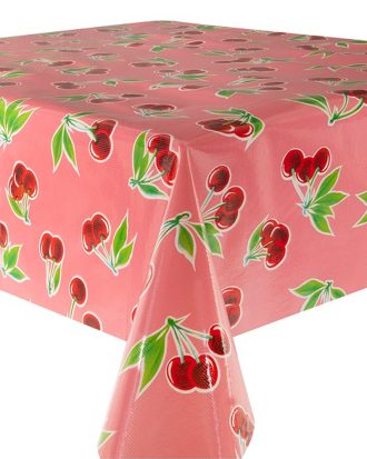 Vaxduk rosa körsbär / meter