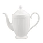 Villeroy & Boch White Pearl Kaffekanna - Kaffekannor Benporslin Vit