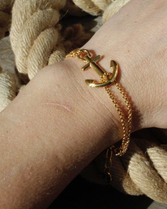 Vinga ankararmband Guld