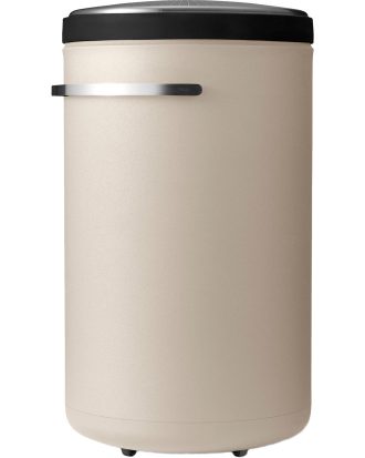 Vipp 441 Tvättkorg 39x69 Cm - Tvättkorgar Rostfritt Stål Beige