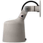 Vipp 524 Väggspot - Sänglampor Glas Varmgrå