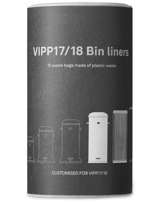 Vipp 17/18 Soppåse Återvunnen Plast Till Pedalhink 30 L - Papperskorgar & Pedalhinkar Återanvänd Plast