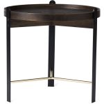 Warm Nordic Compose Soffbord 50 Cm Rökt Ek / - Soffbord Mässing