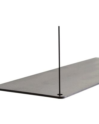 Woud Stedge Add-on Hyllplan 80cm Svartmålad Ek - Hyllor & Hyllsystem Svart Ek