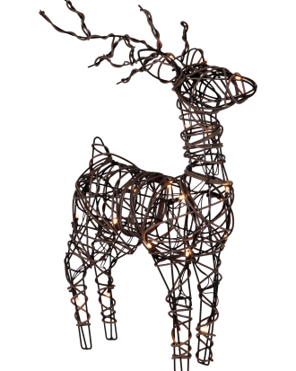 Star Trading - Utomhus dekoration - liten ren - Brun