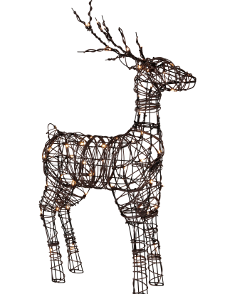 Star Trading - Utomhus dekoration - mellan ren - Brun