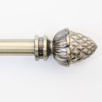 Hasta - Kotte gardinstång 200-380 cm - Mässing