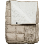 Himla - Överkast Delia i siden/bomull 160x240 - Brun - 160X240