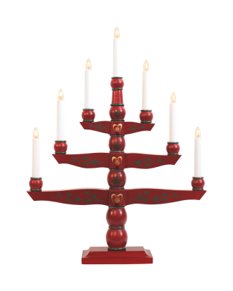 Star Trading - Ljusstake TRADITION - Röd
