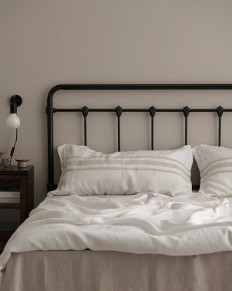 Ellos - Sänggavel Industriell 180 cm - Svart